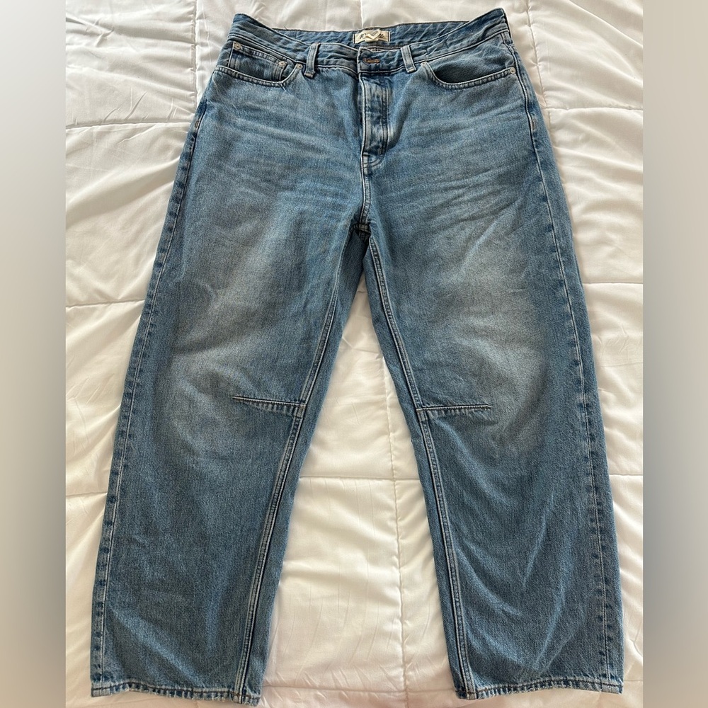 Madewell Darted Barrel Jeans